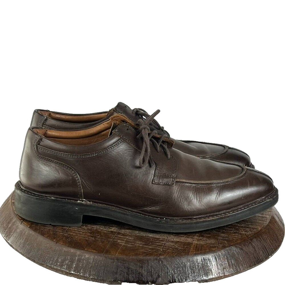 Allen Edmonds Shoes Oxfords Mens 11 D Denali Black Leather Split Toe USA Made